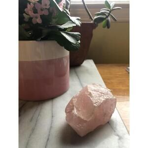 ROSE QUARTZ‎ CRYSTAL Gemstone Raw Real Natural Pink Rock